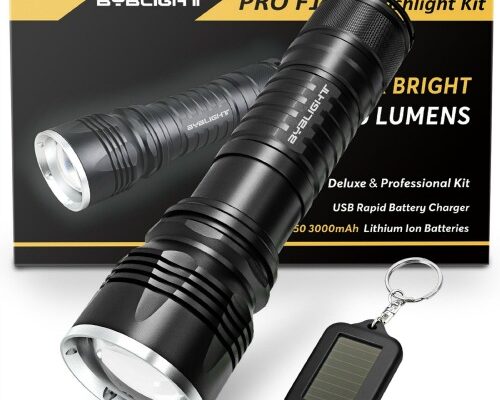 BYBLIGHT Deluxe LED Flashlight Kit