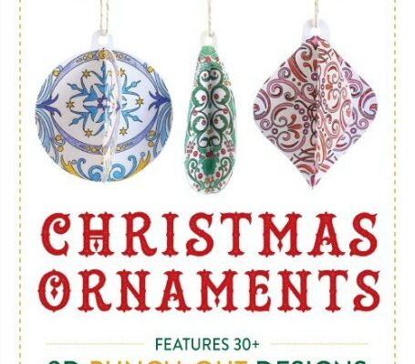 Color Your Own Christmas Ornaments Punch-Out Book