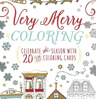 Very Merry Coloring – Color Your Own Holiday Cards