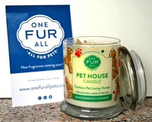 Holiday Scented One Fur All Pet House Candles