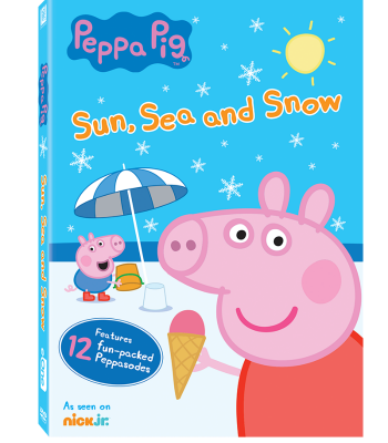 Peppa Pig: Sun, Sea and Snow Children’s DVD