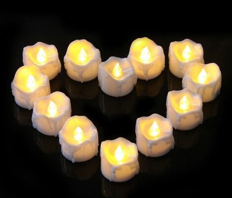 Holiday Party Must-Have: Flameless Flickering Tea Lights