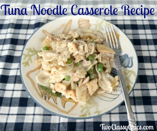 Easy Tuna Noodle Casserole Recipe