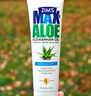 Zim’s Max Aloe Acemannan Gel for Cuts and Burns