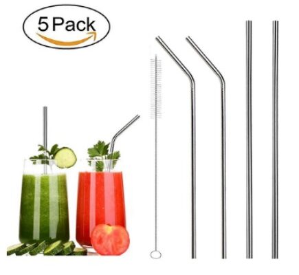 Eco-Friendly Stainless Steel Drinking Straws