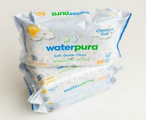 Chemical-Free Waterpura Baby Wipes