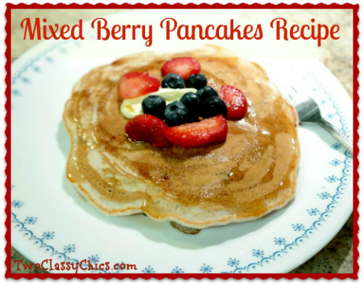 Celebrate National Pancake Day with Mixed Berry Pancakes #MyPancakeStyle