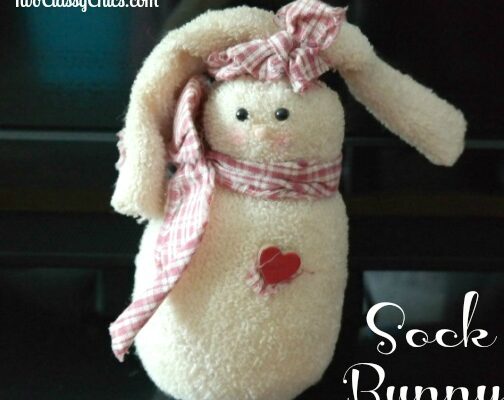 Craft Project: Easter Bunny from Old Socks