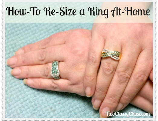 How to Re-Size Your Rings at Home