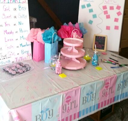 Cute and Easy Baby Gender Reveal Party Ideas!