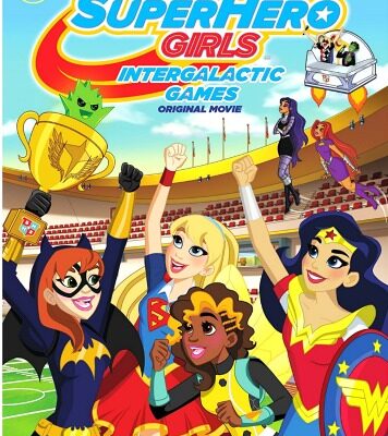 DC Super Hero Girls Intergalactic Games – Original Movie DVD