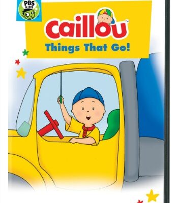 Caillou: Things That Go! Children’s DVD