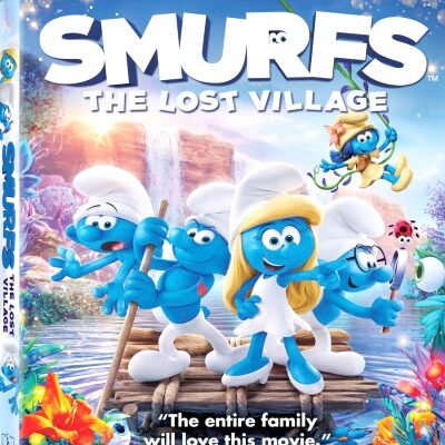 Smurfs The Lost Village Movie DVD