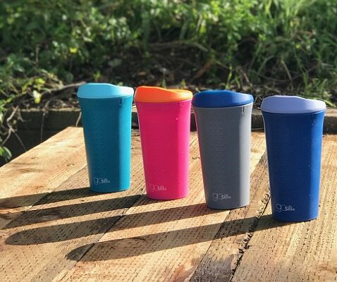 All Silicone Reusable To-Go Coffee Cup