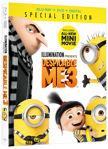 Despicable Me 3 DVD Movie