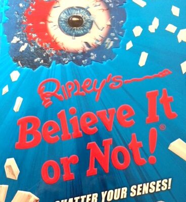 Ripley’s Believe It or Not! Shatter Your Senses Book