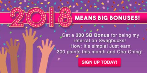 Get $3 When You Sign Up for Swagbucks in January