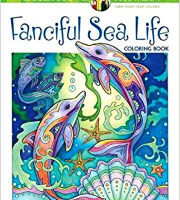 Creative Haven Fanciful Sea Life Coloring Book