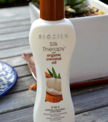 BioSilk Silk Therapy with Organic Coconut Oil  3-in-1 Shampoo, Conditioner & Body Wash