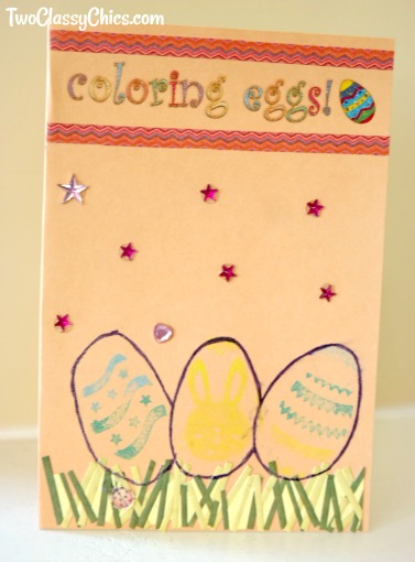 Kid's Crafts - Easy Homemade Happy Easter Greeting Cards