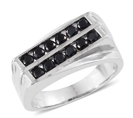 Reader’s Appreciation – Men’s Thai Black Spinel Stainless Steel Ring