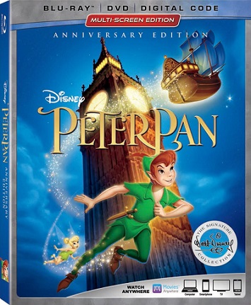 Disney Peter Pan Blu-Ray DVD