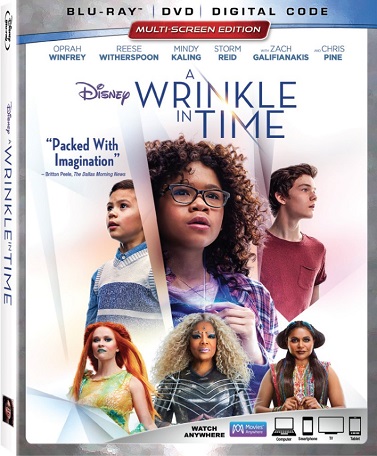 Disney A Wrinkle in Time Movie DVD