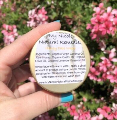 Ivy Nicole Natural Remedies Handmade Honey Face Wash