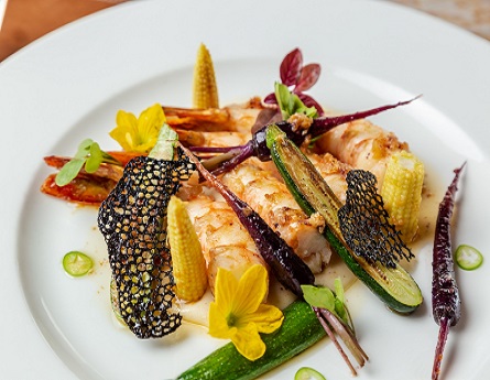 Tequila Shrimp and Cauliflower Puree Recipe