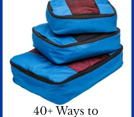 40+ Ways to Use Packing Cubes Around the House