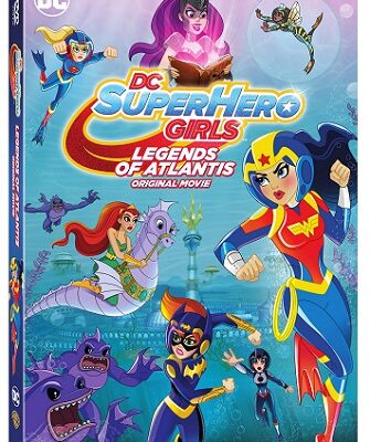 DC Super Hero Girls: Legends of Atlantis Movie DVD