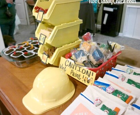 Boy’s Construction Site Birthday Party Theme Ideas