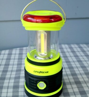 LifeGear Adventure Lantern with 5 Light Modes