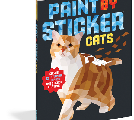 Paint by Sticker Cats – A Relaxing Crafting Activity