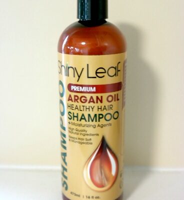 Shiny Leaf Premium Argan Oil Healthy Hair Shampoo