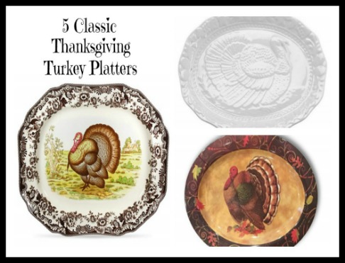 5 Classic Thanksgiving Turkey Platters