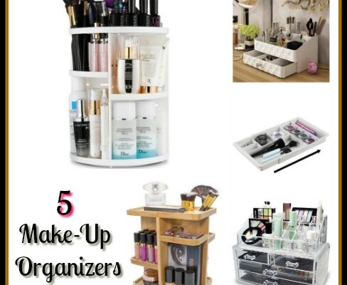 5 Space Saving Make-Up Organizers for Small Bathrooms