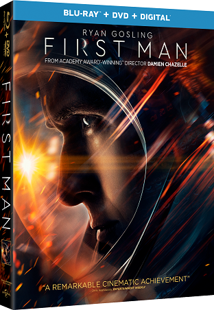 FIRST MAN Starring Ryan Gosling on DVD