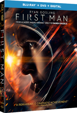 FIRST MAN Starring Ryan Gosling on DVD