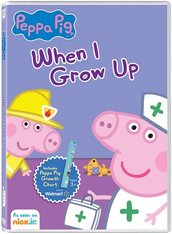 Peppa Pig: When I Grow Up on DVD