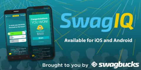 Earn Cash Prizes Playing Swag IQ on Swagbucks