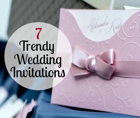 7 Trendy Wedding Invitations You Should Consider for Your Wedding