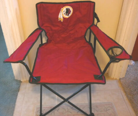 NFL Portable and Light-Weight Game Day Lawn Chairs