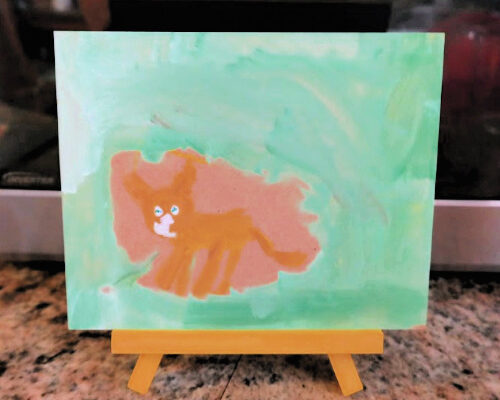 Kid’s Craft Project: Hand-Painted Pet Portraits