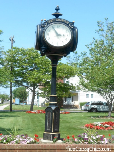 Town Clock in North Wildwood, New Jersey