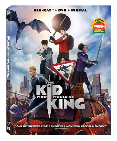 The Kid Who Would Be King Movie DVD