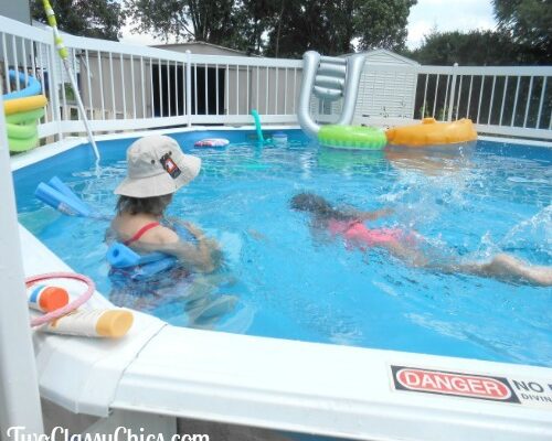 Kicking Off the Start of Summer with a Family Pool Party