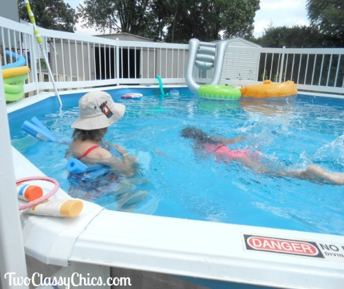 Kicking Off the Start of Summer with a Family Pool Party