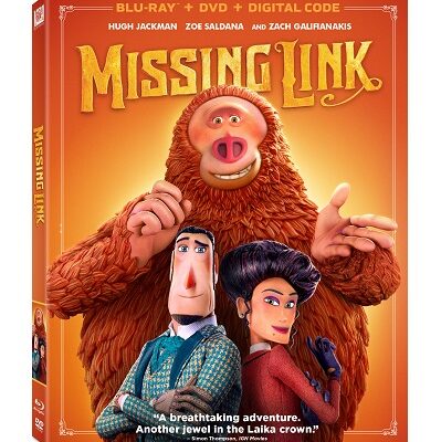 The Movie MISSING LINK Starring Hugh Jackman on DVD