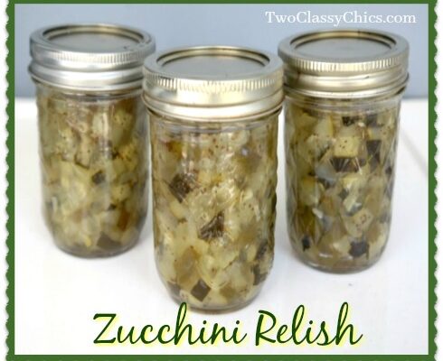 Home Canning Zesty Zucchini Relish Recipe